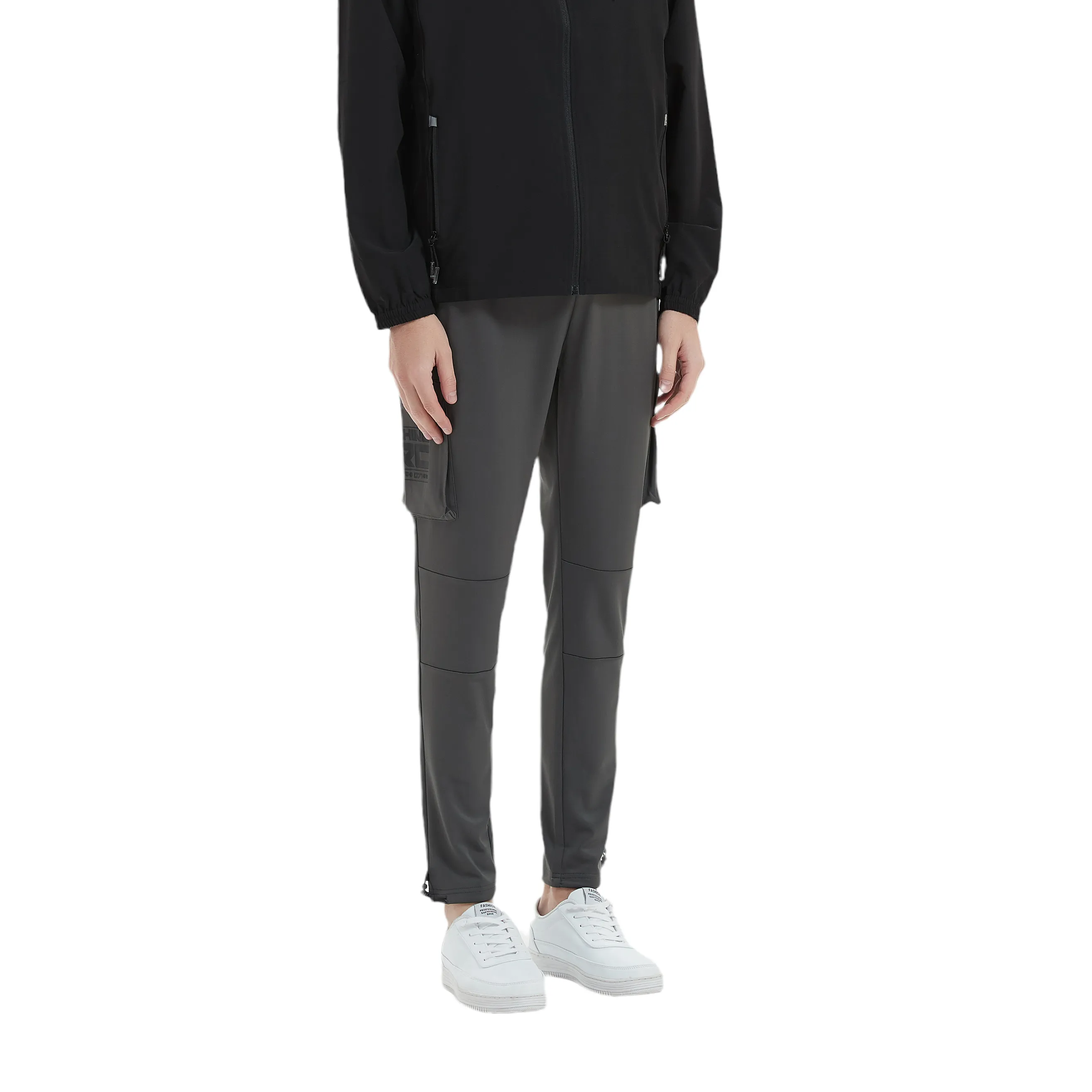 Jamaica Action Jogger w. Cargo Pocket in Grey