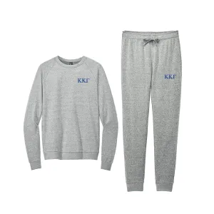 Kappa Kappa Gamma Tri Fleece Jogger Set