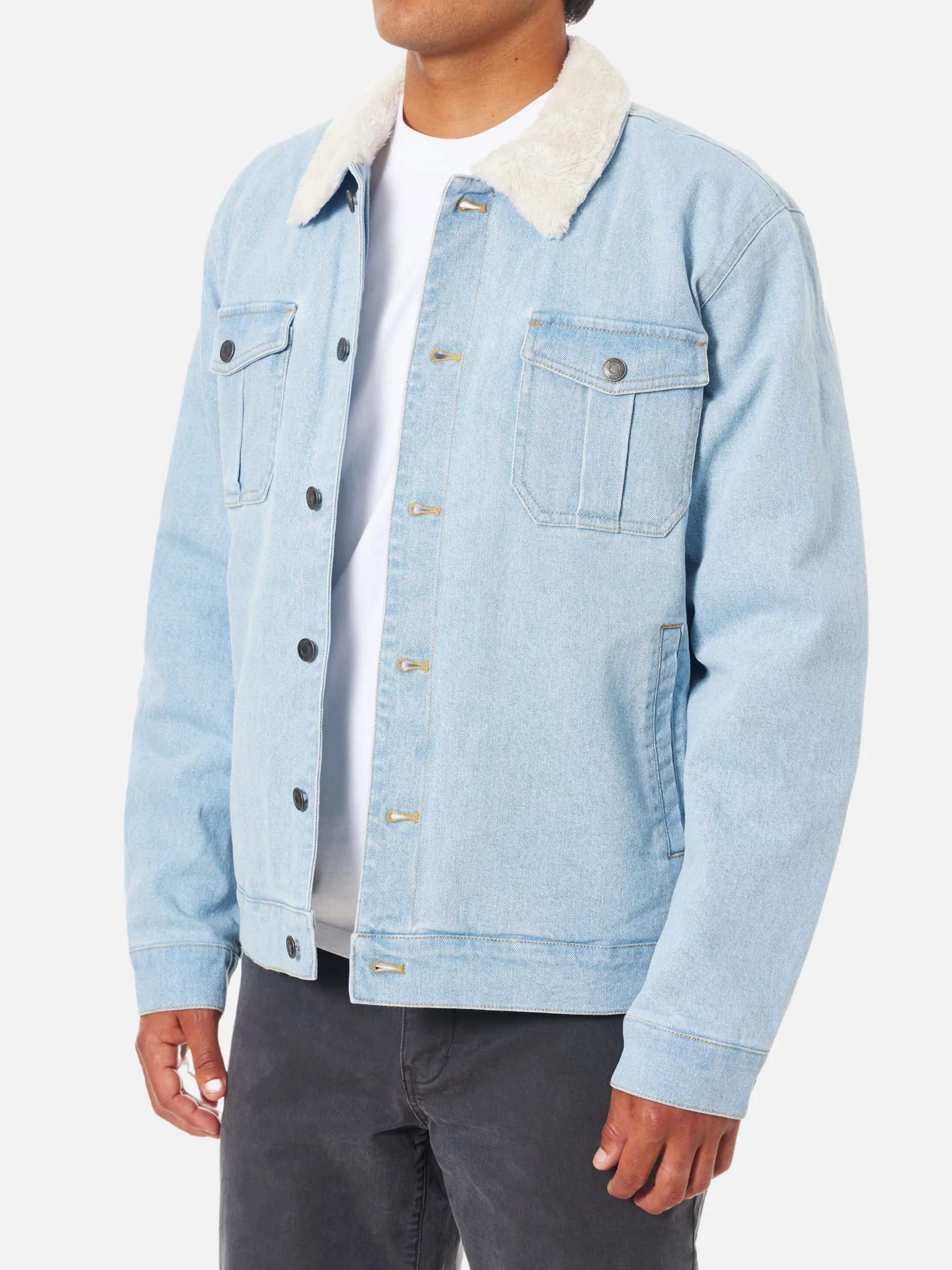 Katin Harris Denim Jacket - Light Indigo