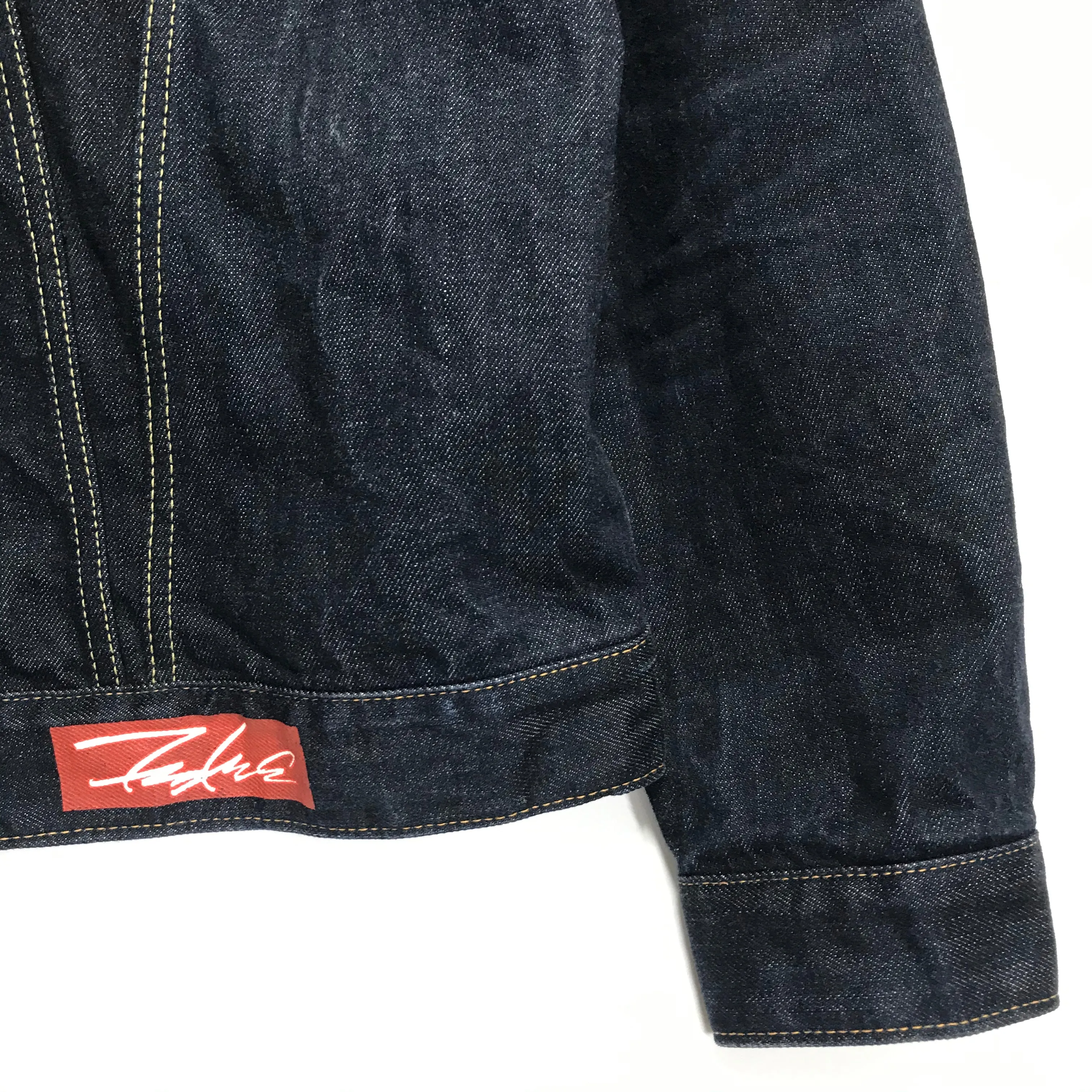 [L] Futura Laboratories One Wash Indigo Denim Jacket