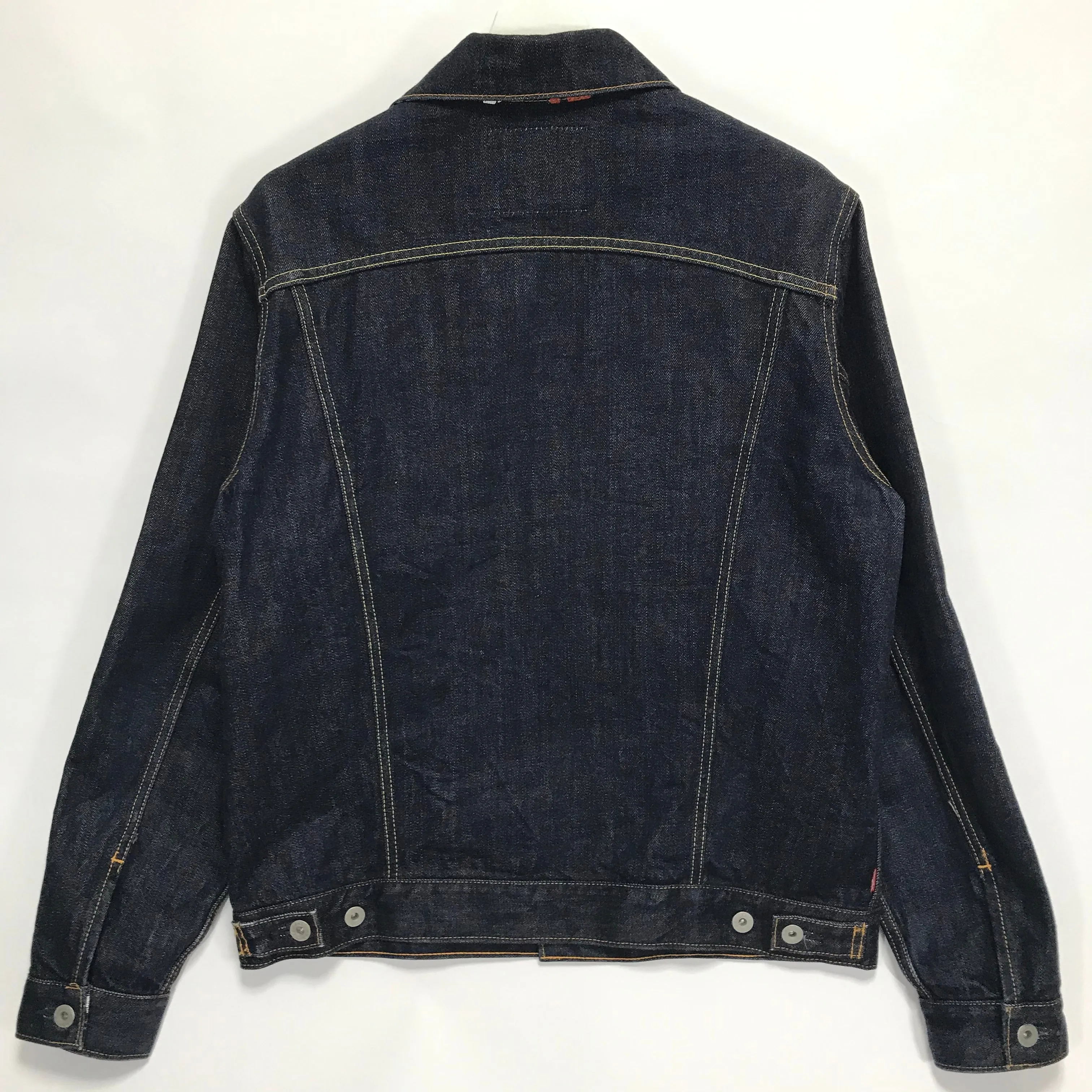[L] Futura Laboratories One Wash Indigo Denim Jacket
