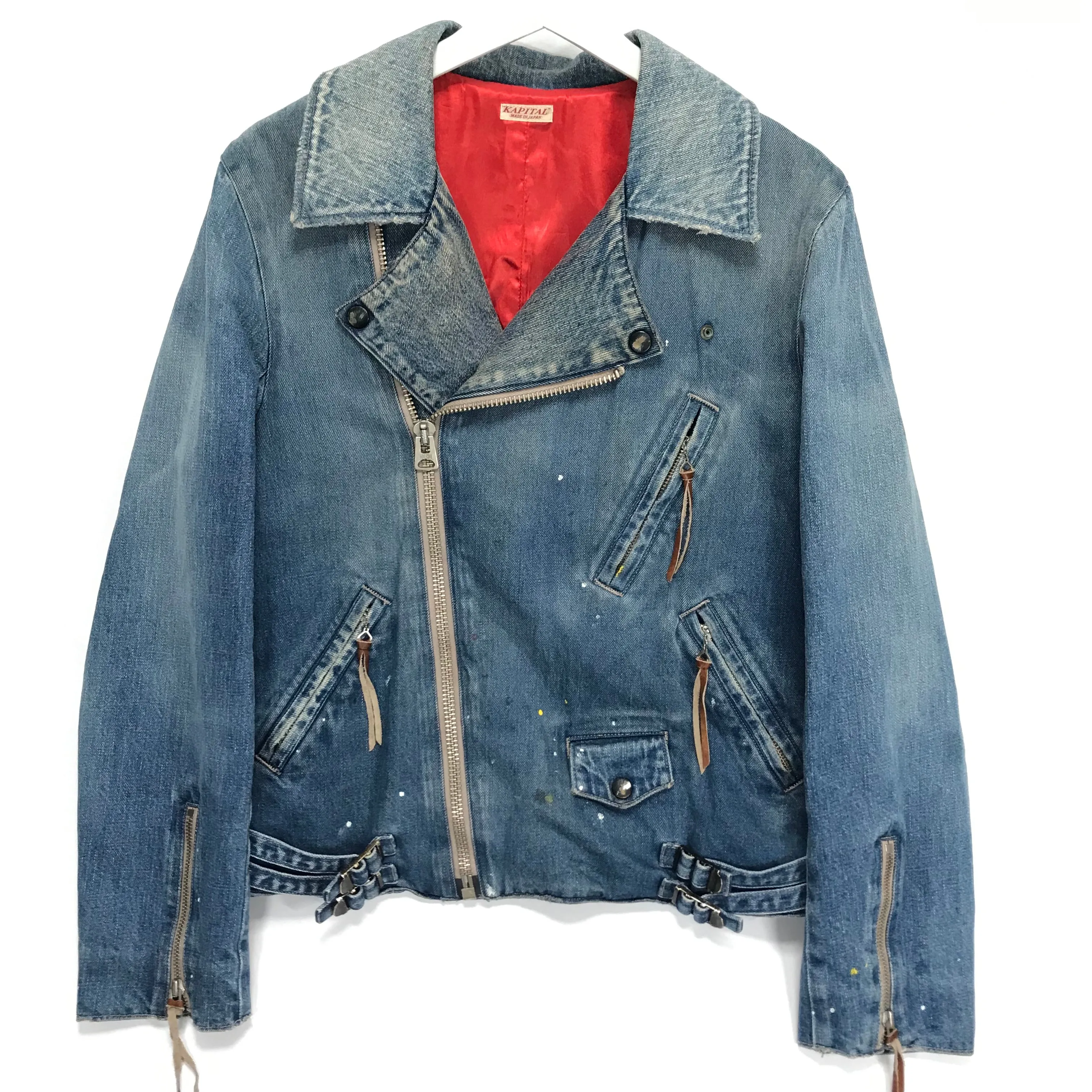 [L] Kapital Denim Riders Jacket