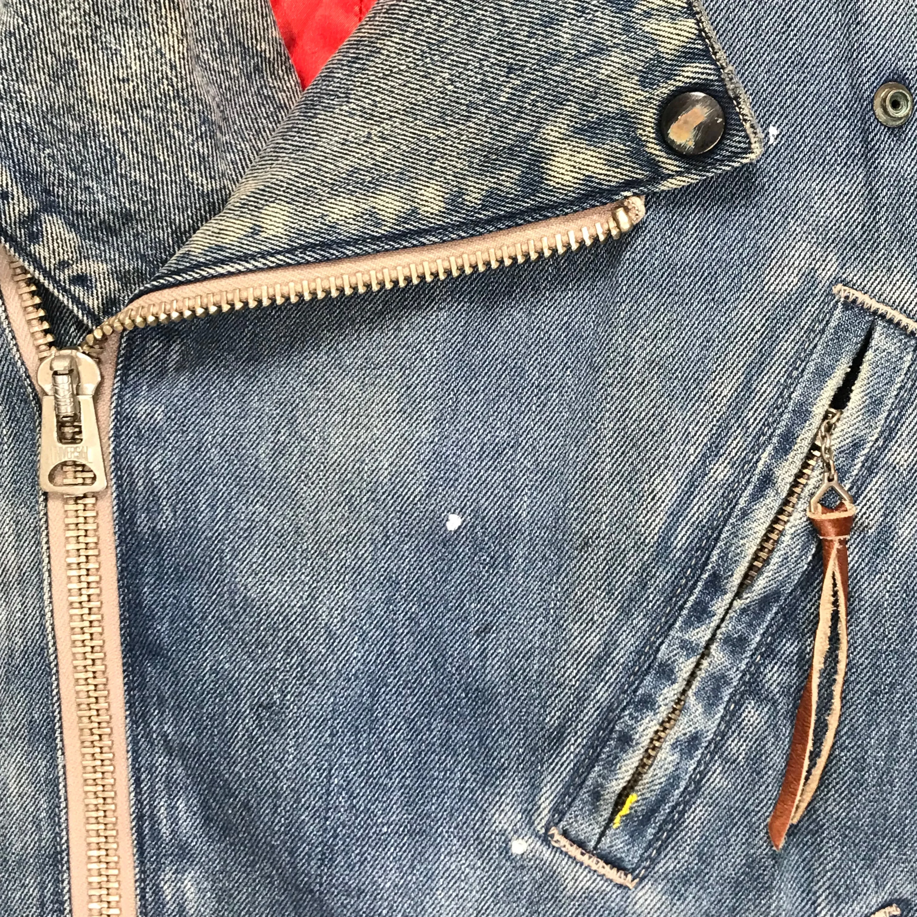 [L] Kapital Denim Riders Jacket