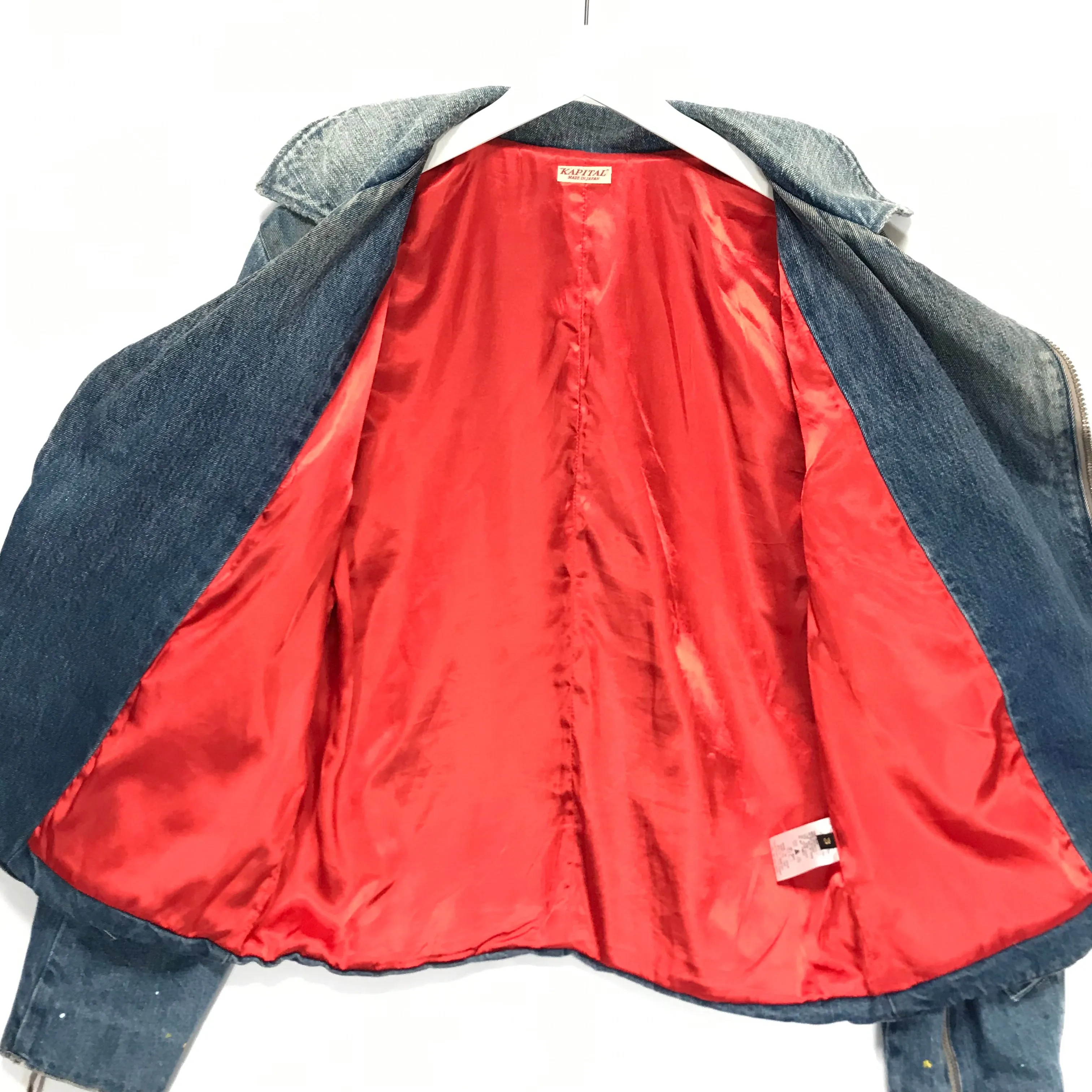 [L] Kapital Denim Riders Jacket
