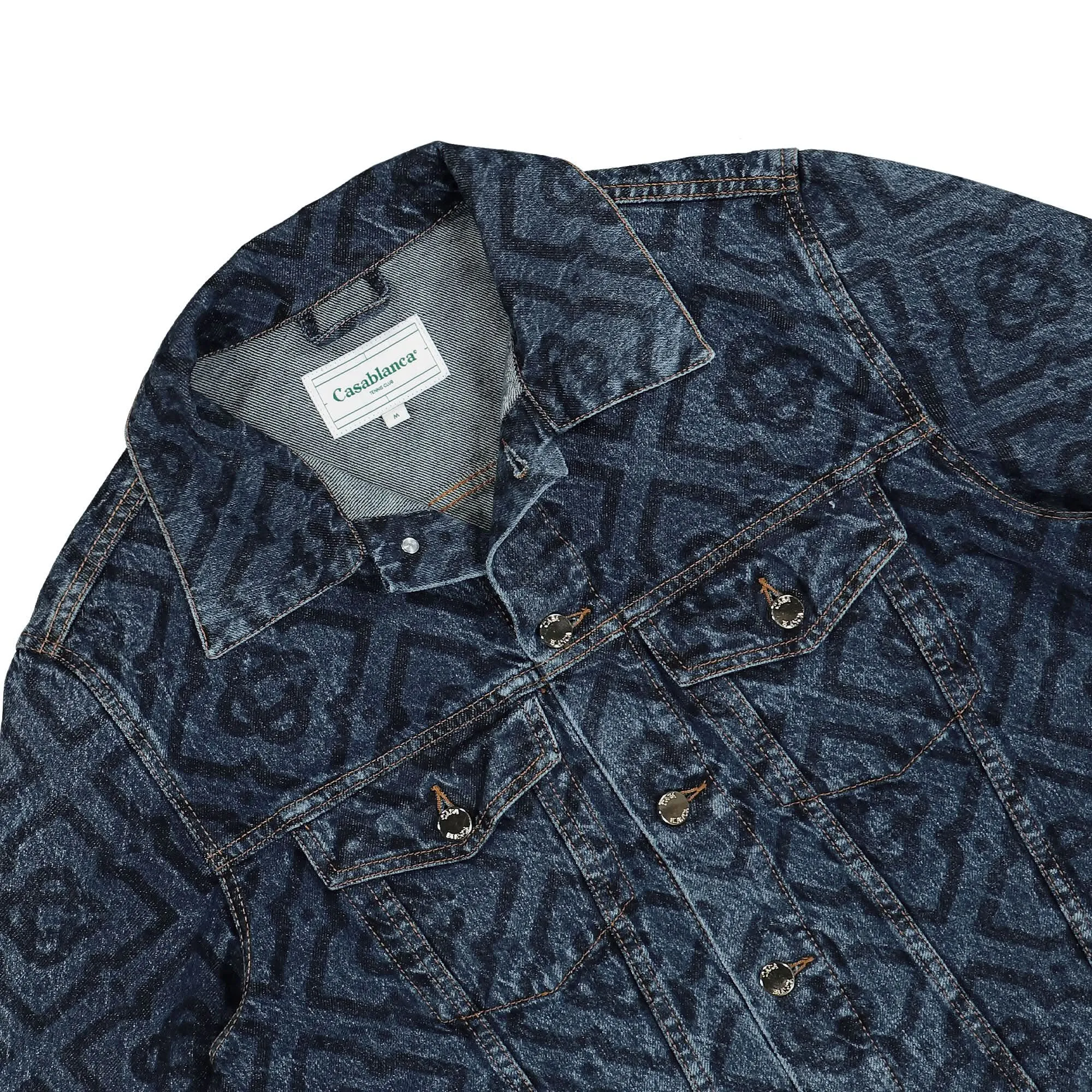 Laser Monogram Denim Jacket