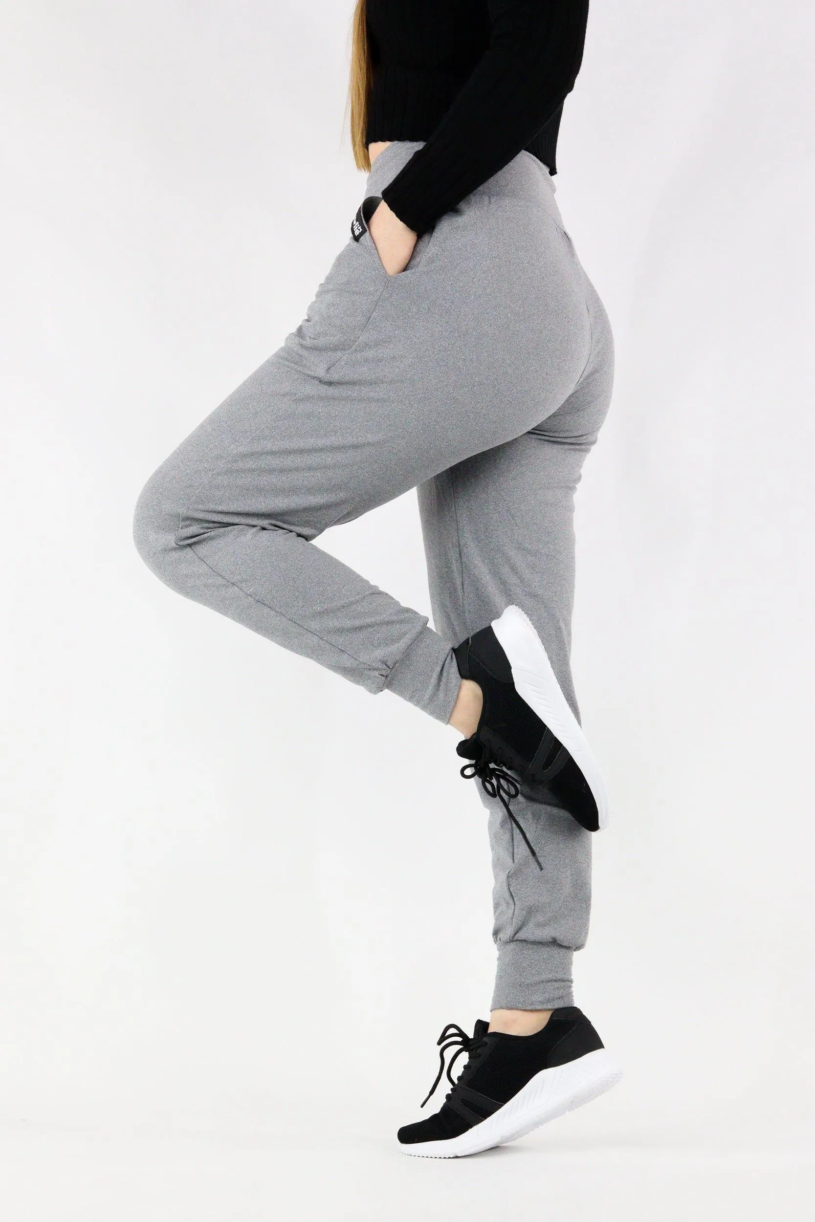 Light Heather Grey - Hybrid 'Soft' Pocket Joggers 1.0
