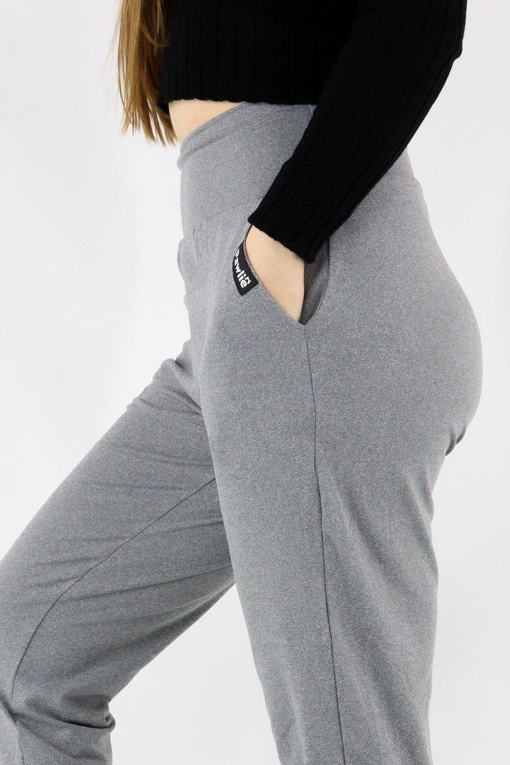 Light Heather Grey - Hybrid 'Soft' Pocket Joggers 1.0