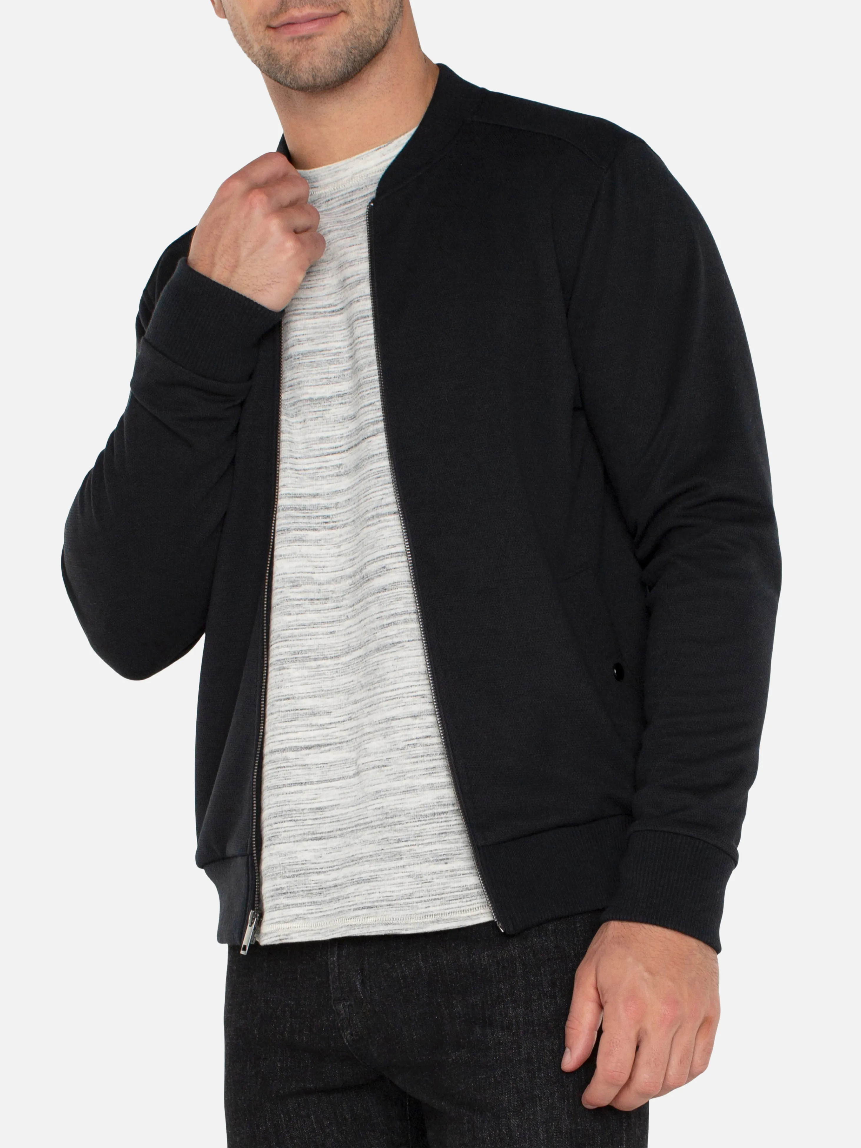 Liverpool Bomber Jacket - Black