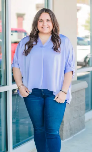 Living in Lavender Blouse