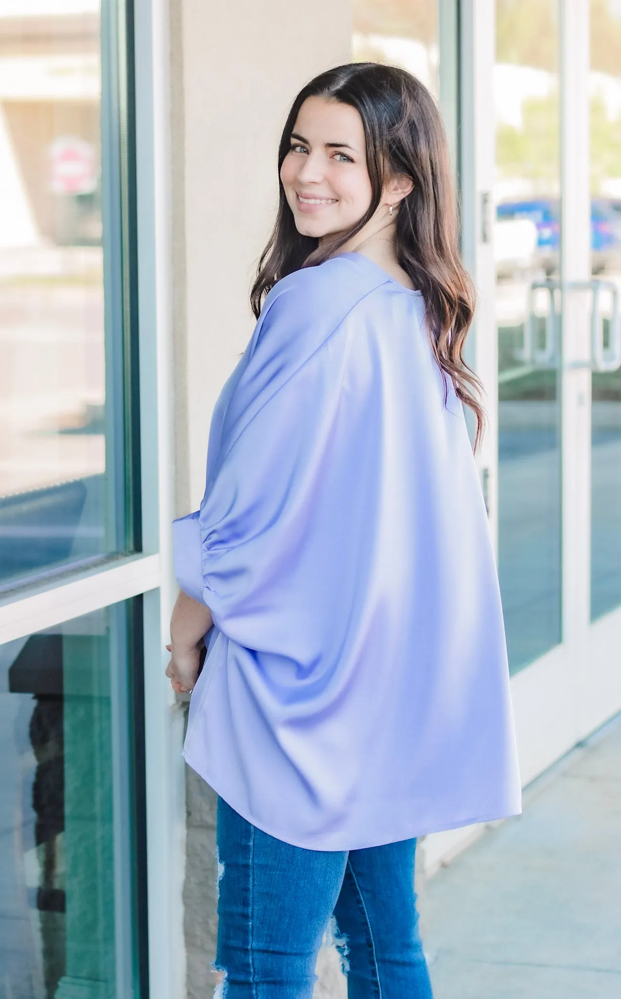 Living in Lavender Blouse