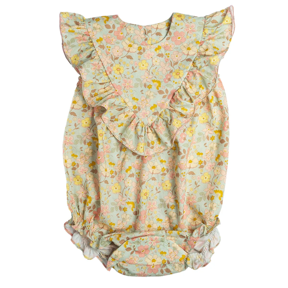 Lucy Garden Flowers Romper