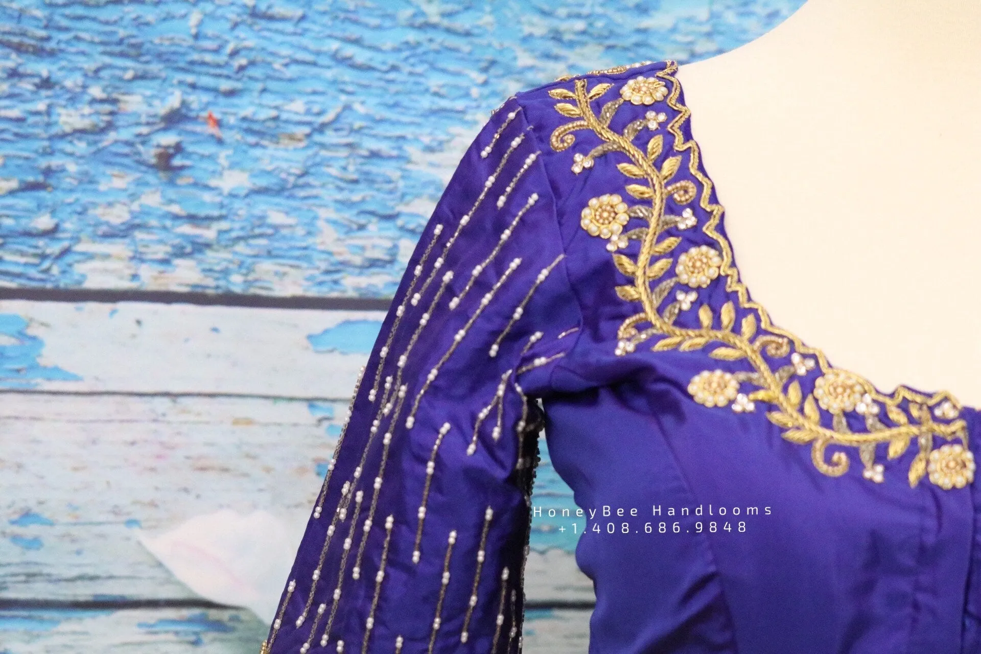 Maggam work designer blouse - Pattu Saree Blouse -zardhosi work blouse - handloom Saree Blouse - purple Saree Blouse - purple Blouse
