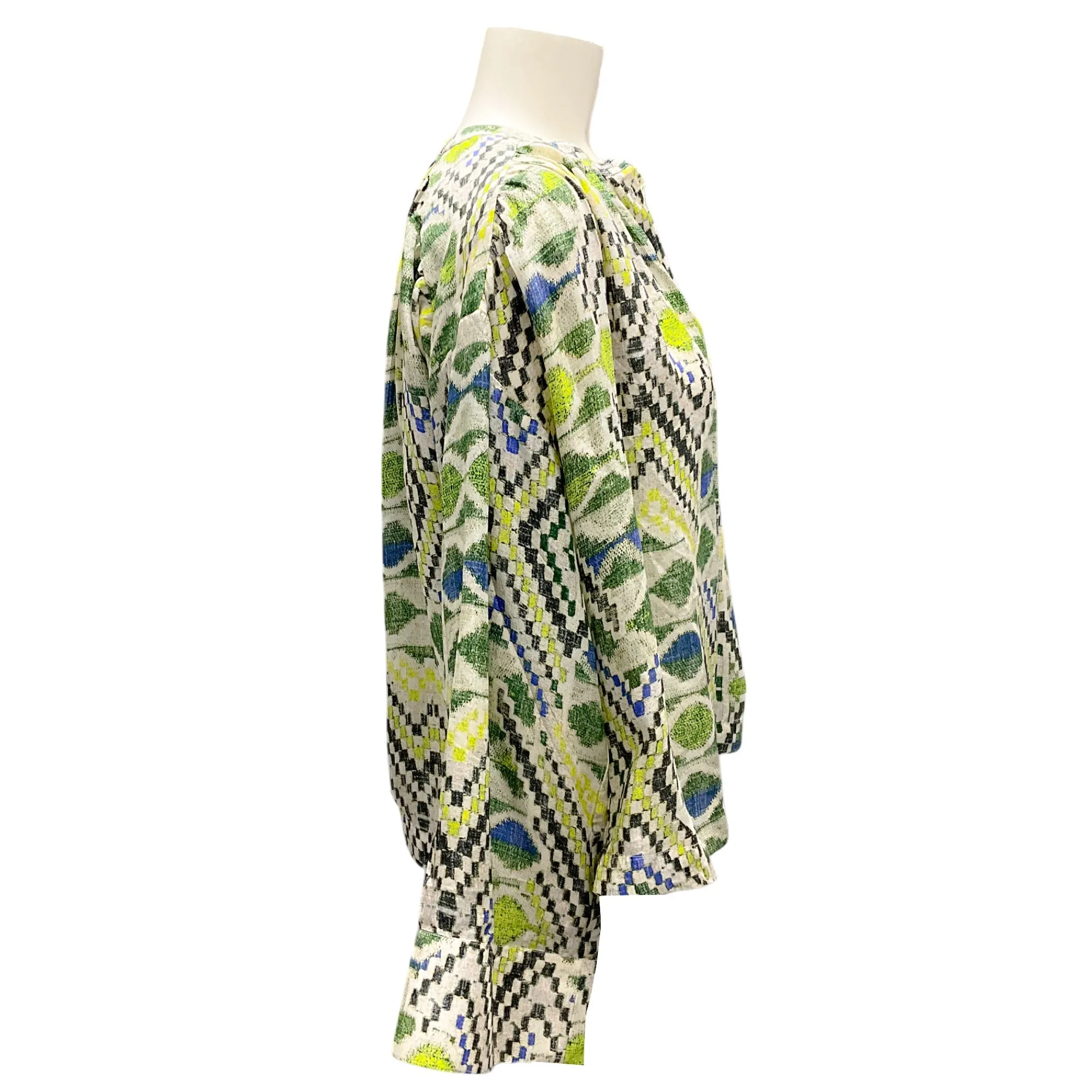 Maria Cher Green Vision Cramer Nage Blouse