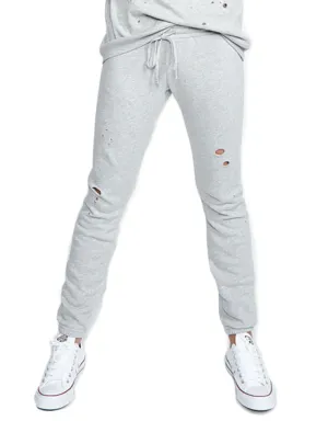 Michael Lauren Campbell Jogger in Heather Grey
