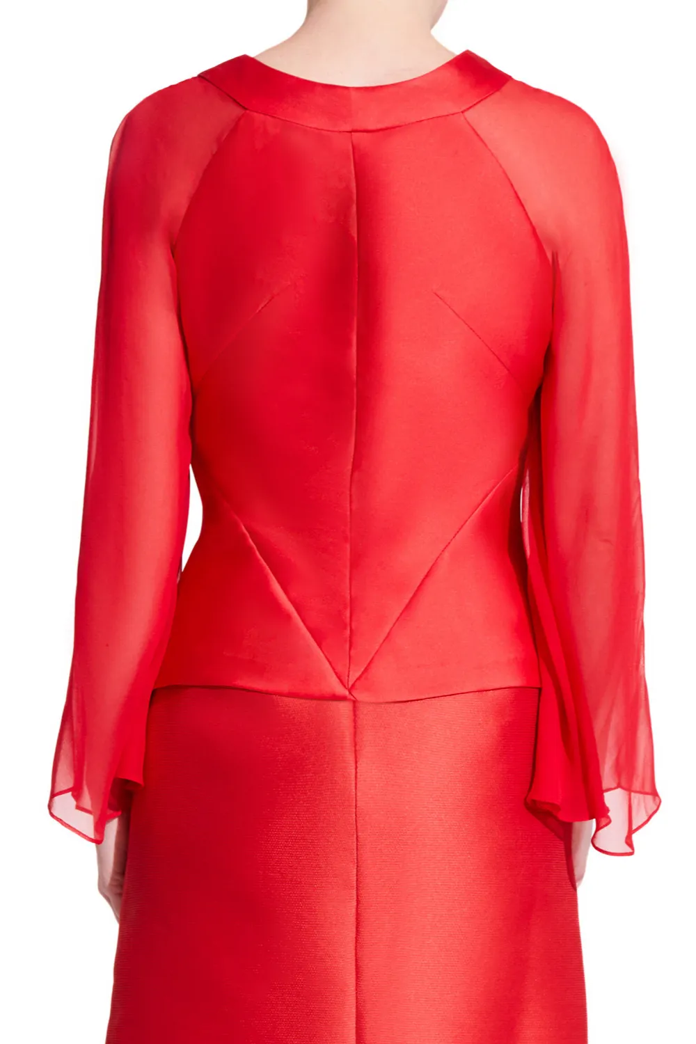 Monique Kimono Sleeve Blouse | Red