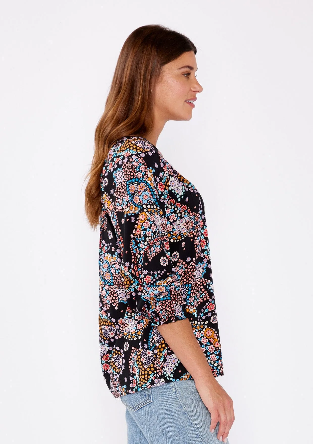 Moonlit Bouquet Blouse