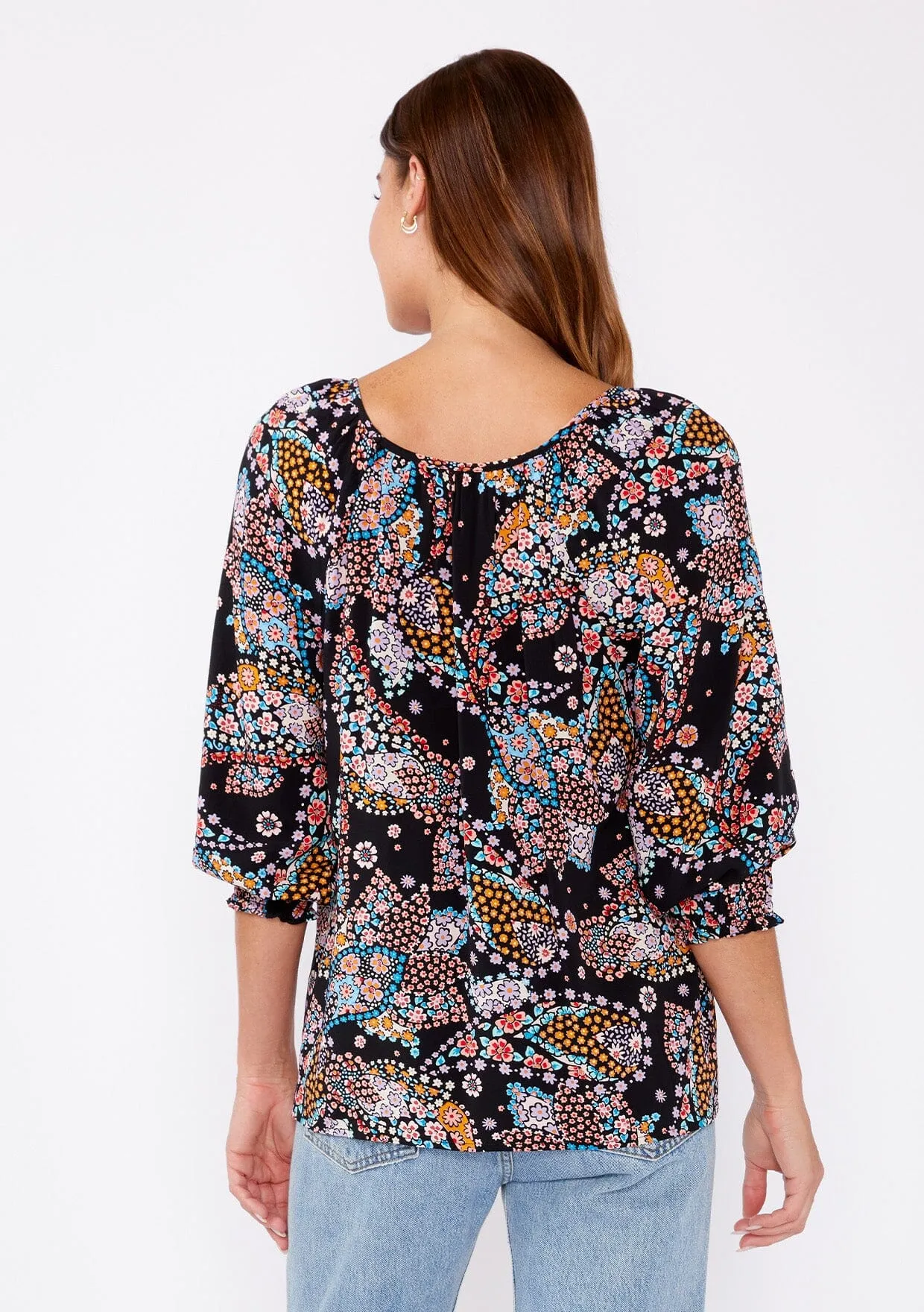 Moonlit Bouquet Blouse