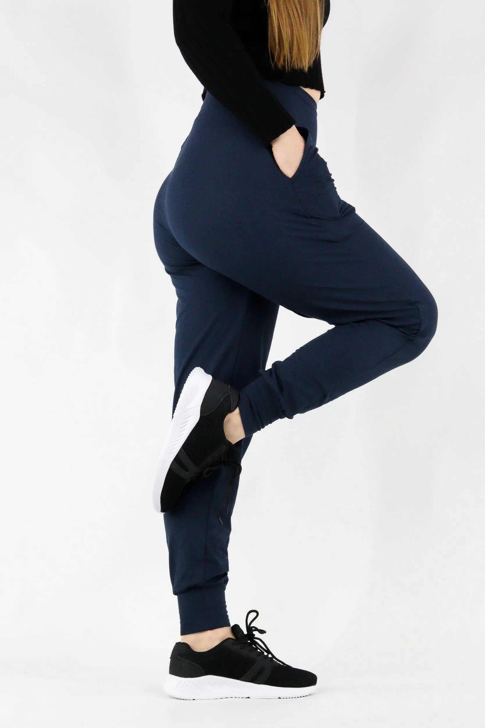 Navy - Hybrid 'Soft' Pocket Joggers 1.0