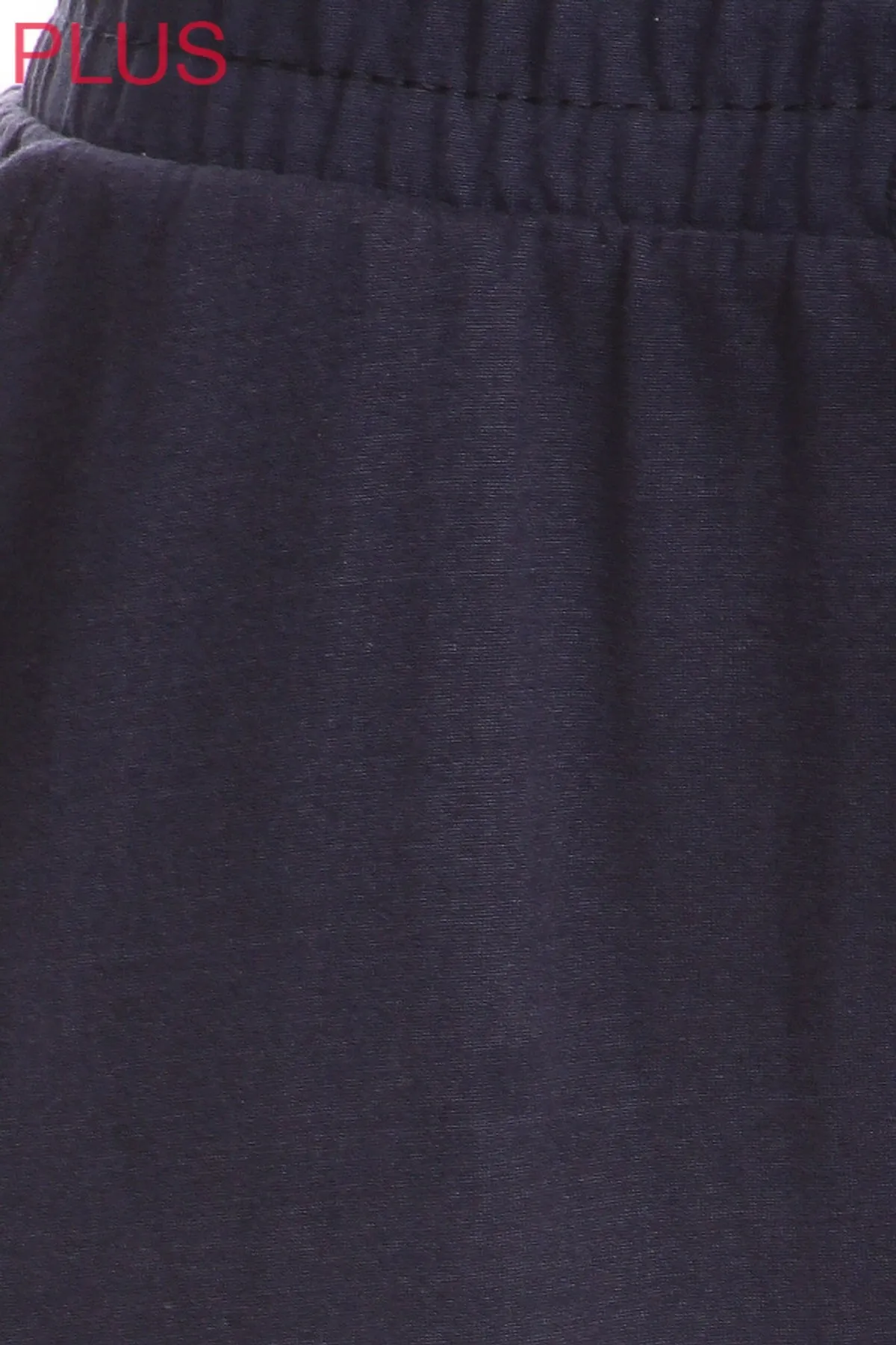 Navy Plus Size Joggers