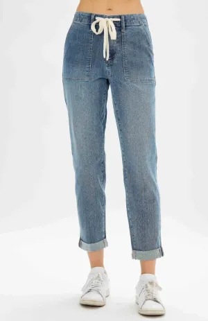 Nothing Better High Waist Judy Blue Pull-On Joggers
