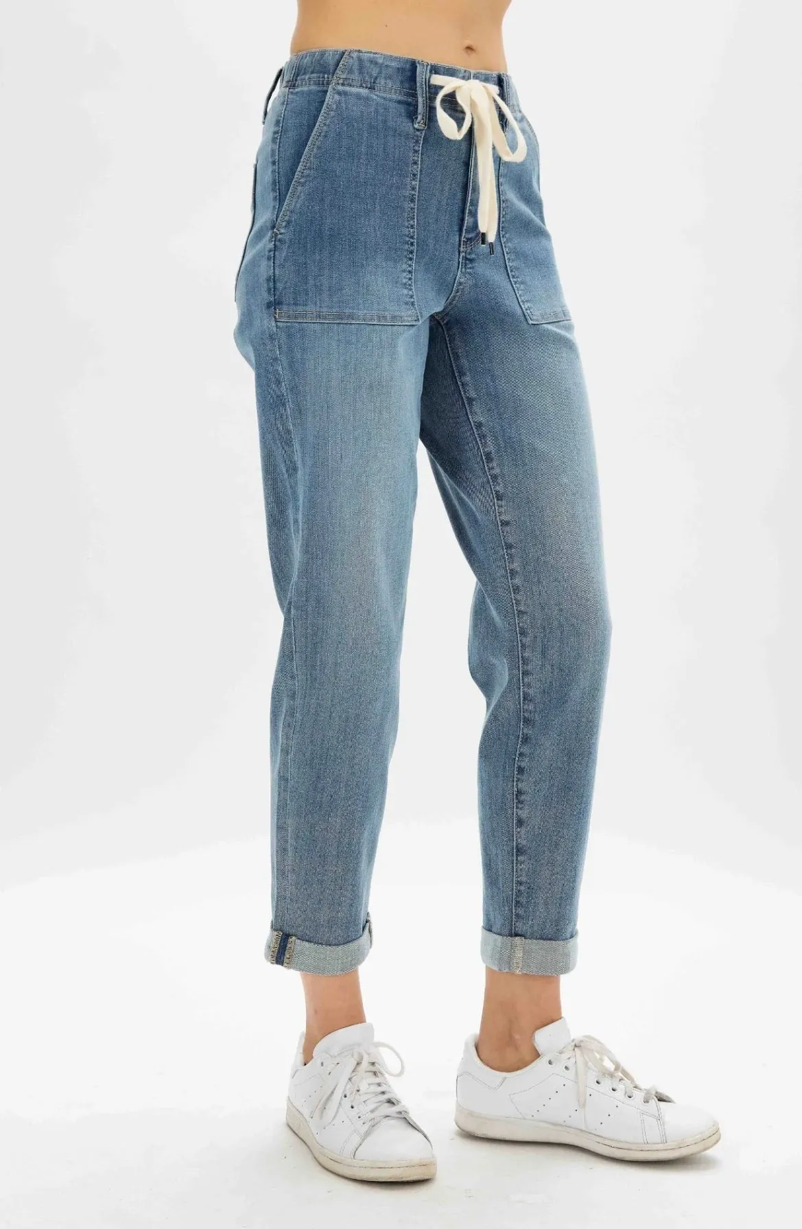 Nothing Better High Waist Judy Blue Pull-On Joggers