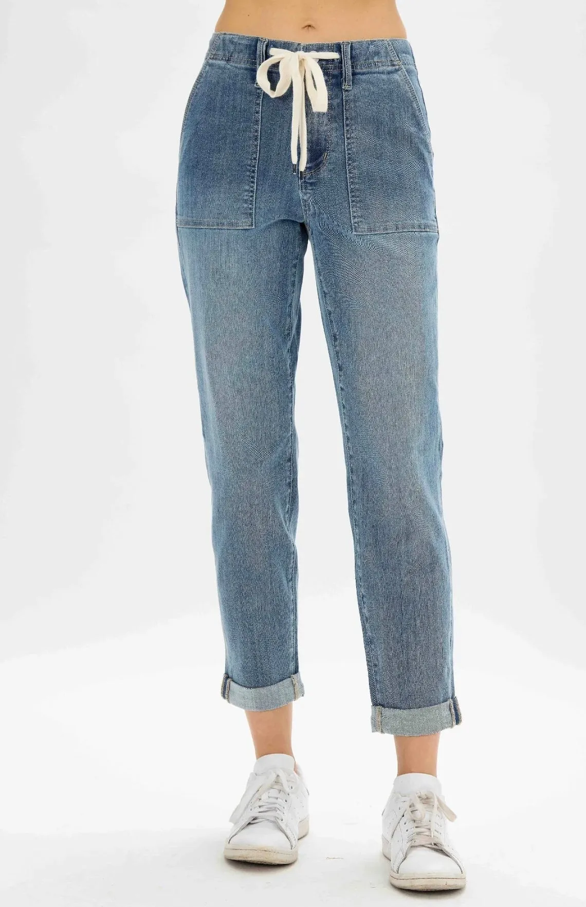 Nothing Better High Waist Judy Blue Pull-On Joggers