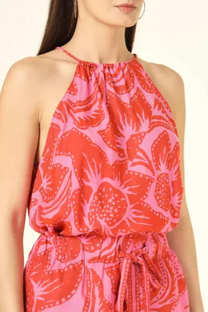 Omika - Catalina Blouse in Cierra Grapefruit