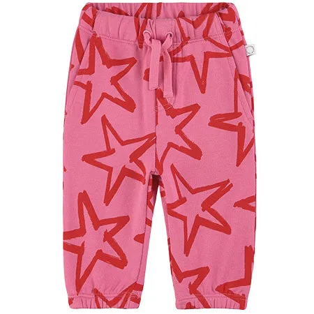 Pink Star Joggers