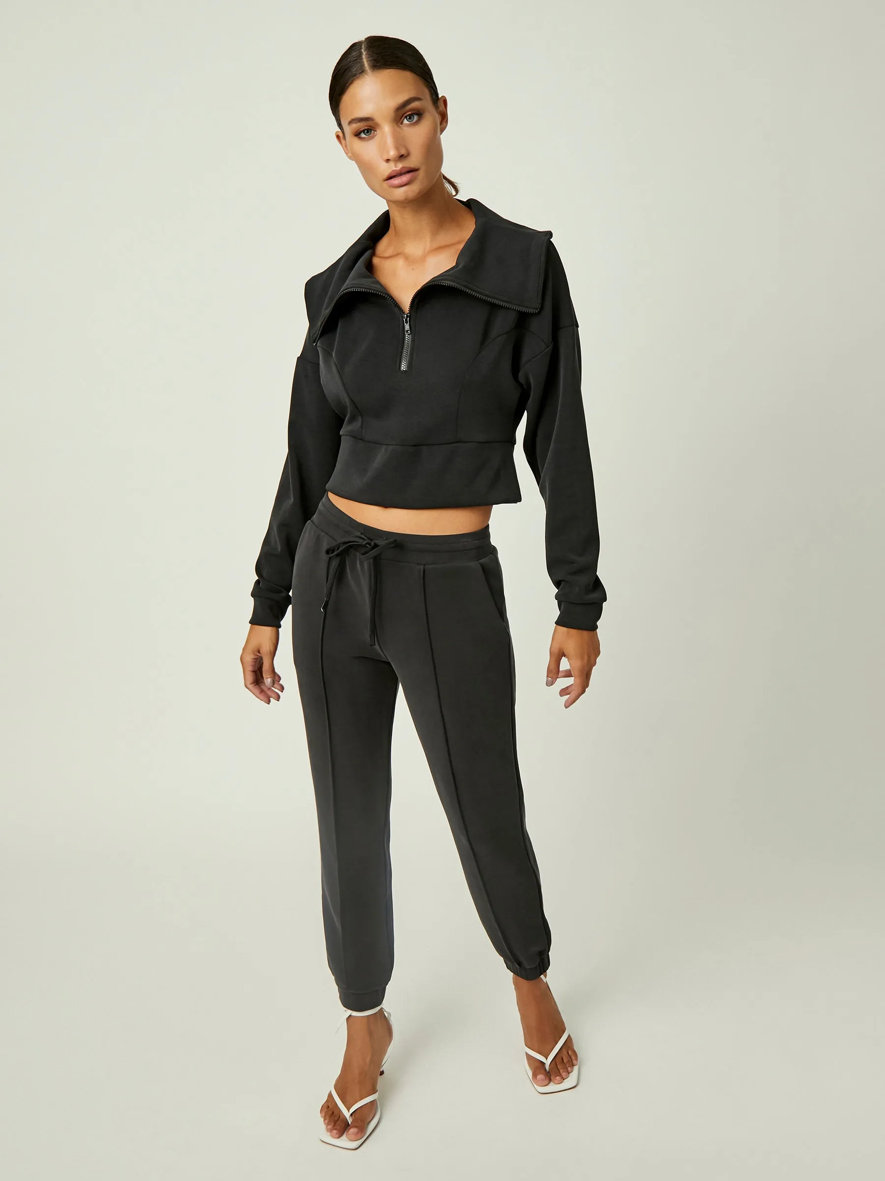 Pintuck Jogger