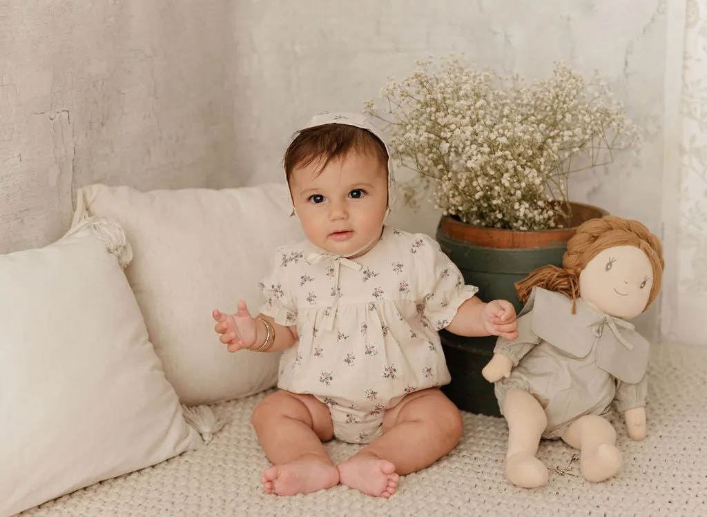 Polished Cotton Romper