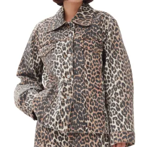 Print Denim Jacket