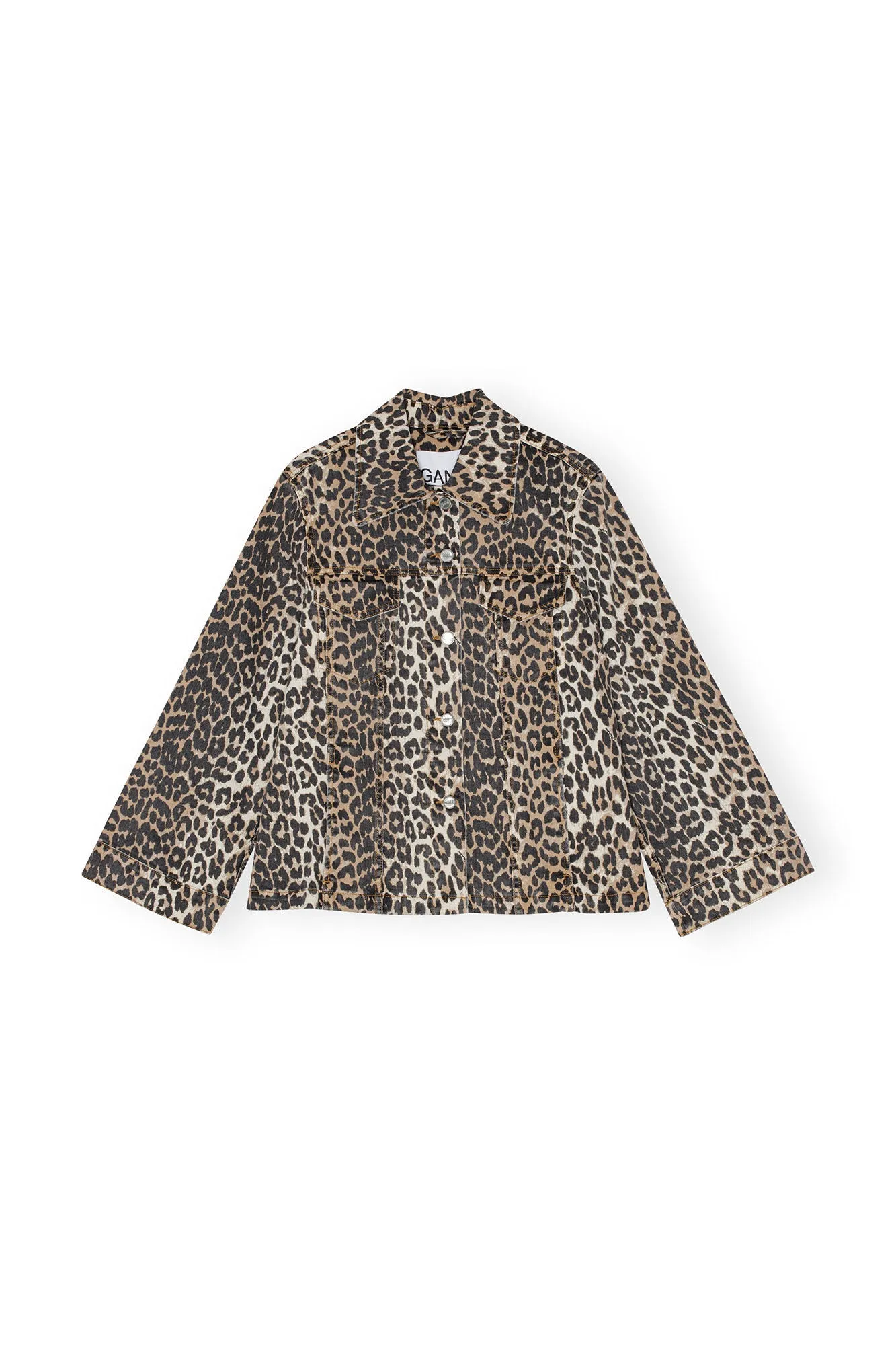 Print Denim Jacket