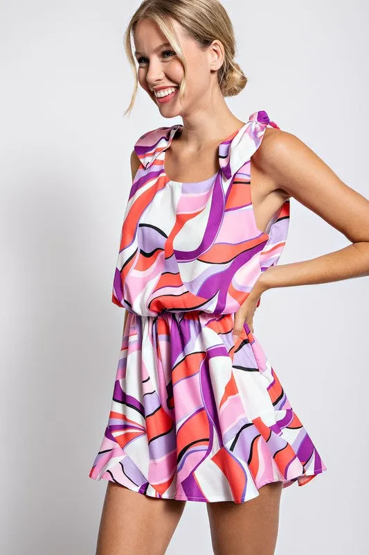 Printed and Perfect Romper