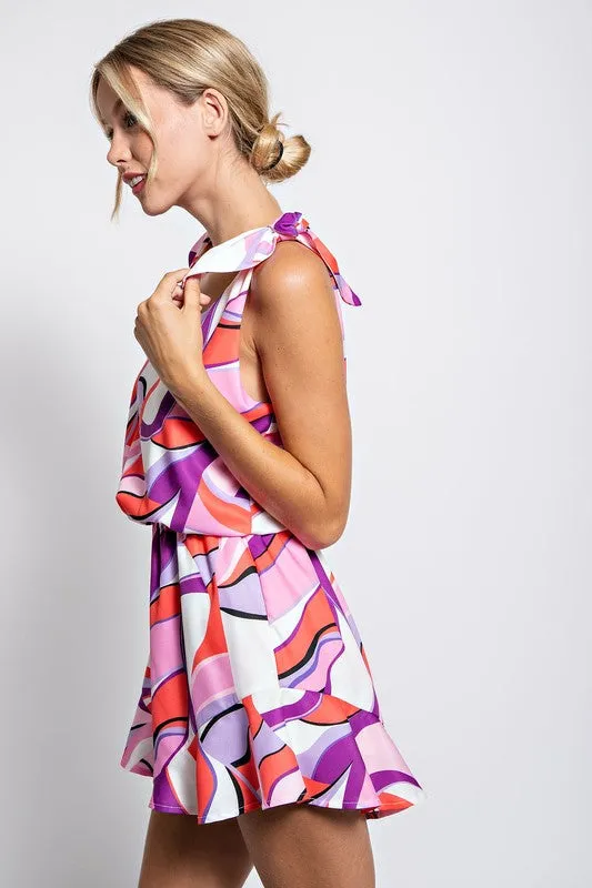 Printed and Perfect Romper