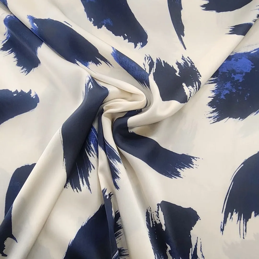 Printed Armani Satin Fabric 150 cm