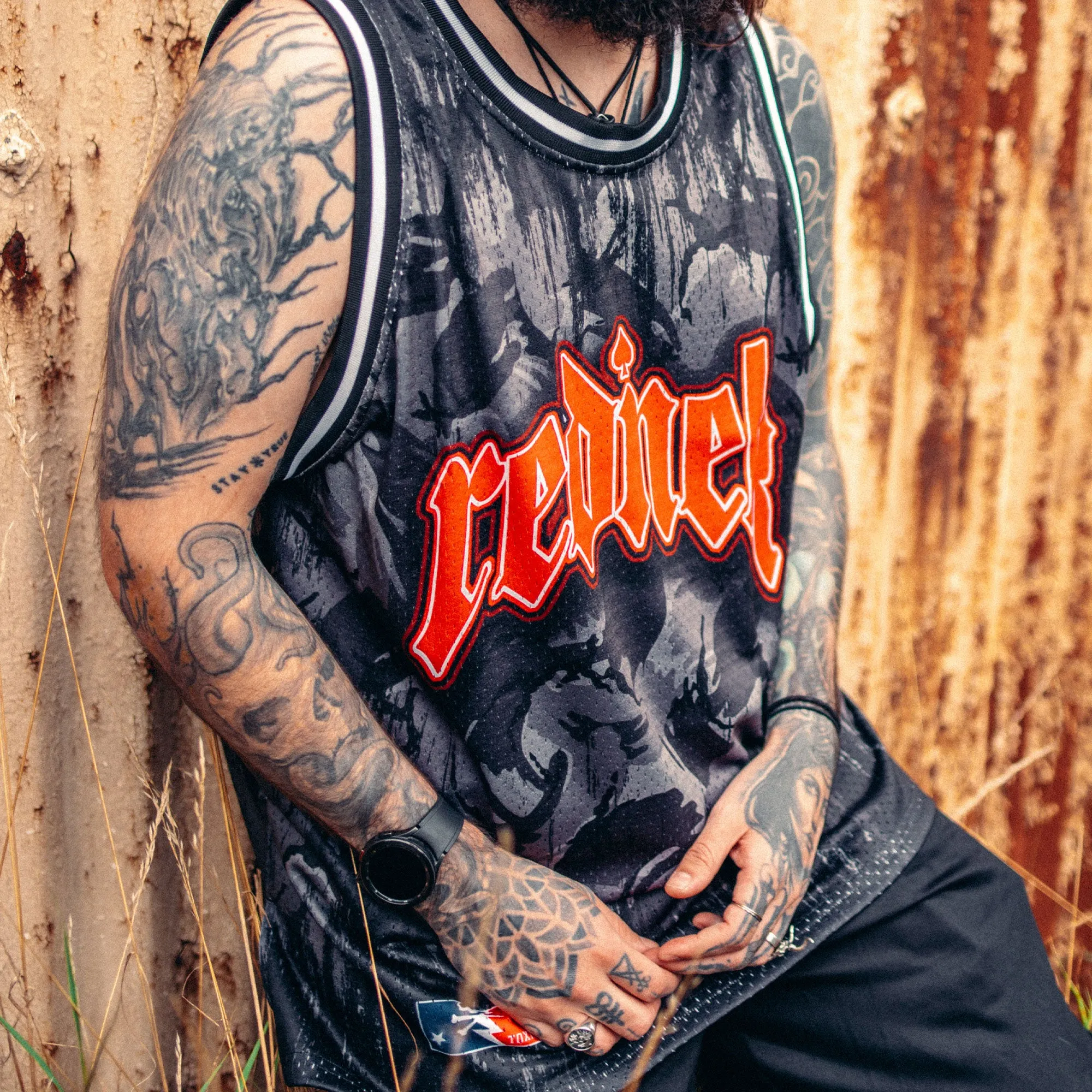 Rednek Camo Mesh Tank
