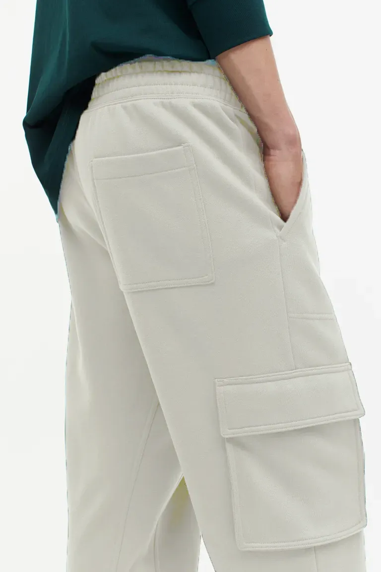 Relaxed Fit Cargo joggers For Men Olive