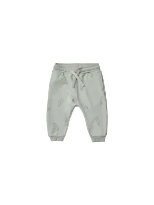 Rylee & Cru Surfboard Jogger Seafoam