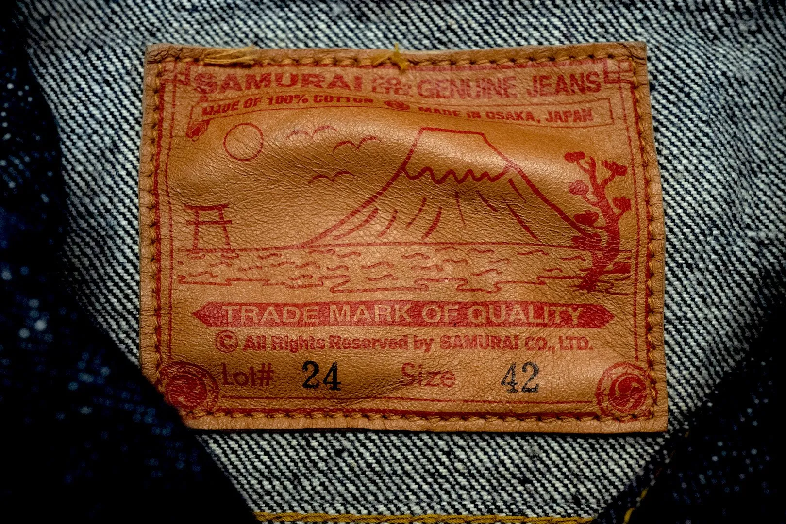 Samurai 15oz Type 3 Denim Jacket