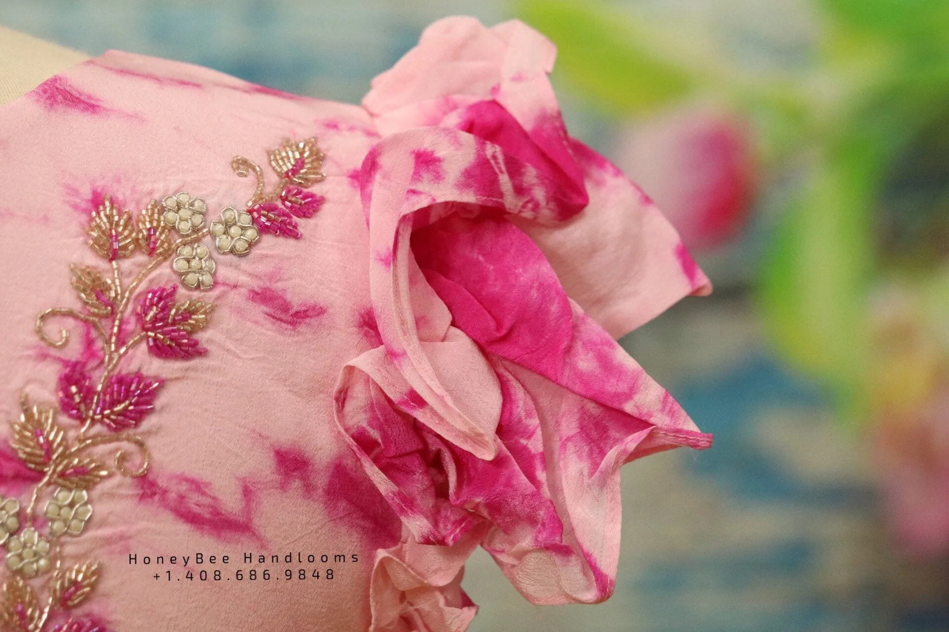 Saree blouse | bridal blouse | Saree stitched Blouse | tie & dye work | Silk Blouse | Maggamwork blouse | Heavy work blouse|Shibori blouse