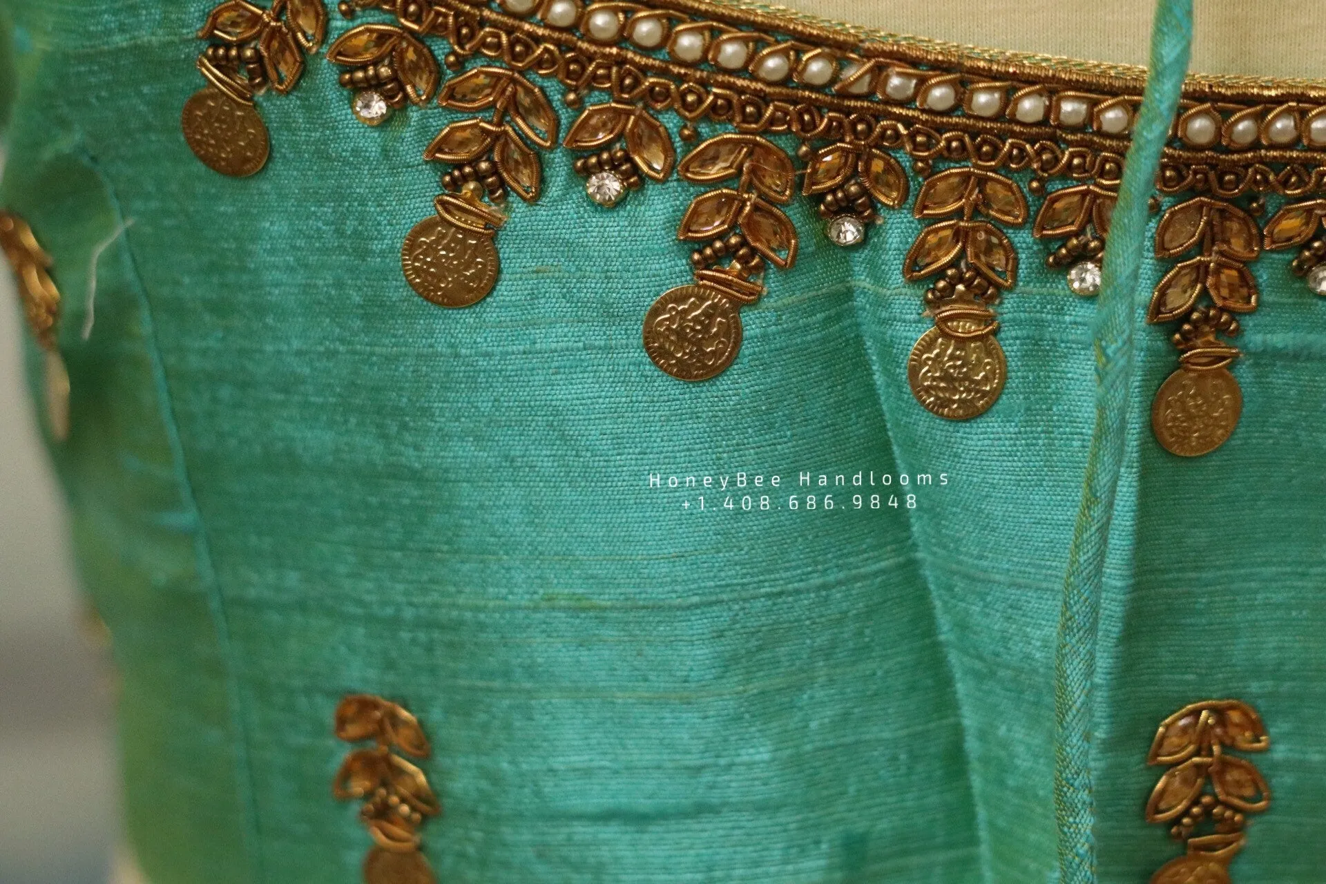 Saree Blouse| Saree Blouse |kasu Work Blouse | saree stitched Blouse| Bollywood Blouse | Zardosi Work Blouse | HoneyBee Handlooms