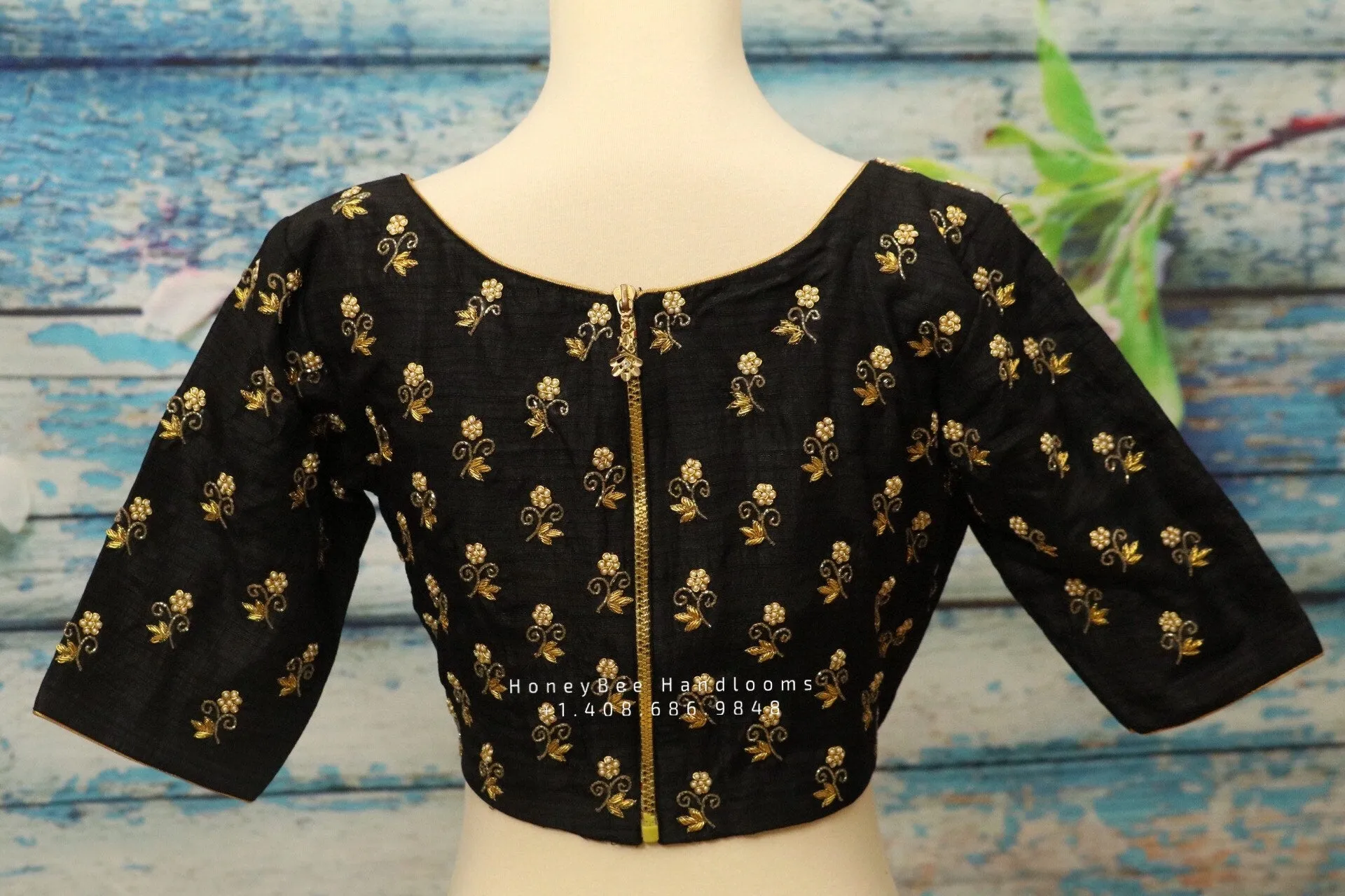 Saree Blouse| Saree Blouse |Maggam Work Blouse | saree stitched Blouse| Bollywood Blouse | Zardosi Work Blouse | Green Blouse | Nihira
