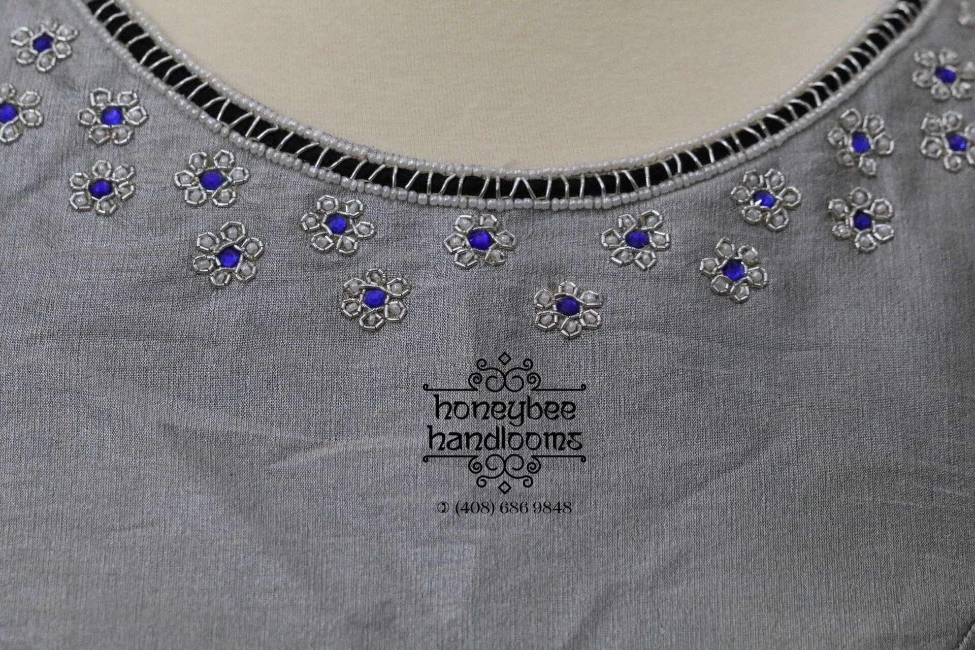 Saree Blouse | Stitched blouse |Silk Blouse | Pure silk Blouse| designer blouse|Maggam work blouse | HoneyBee Handlooms