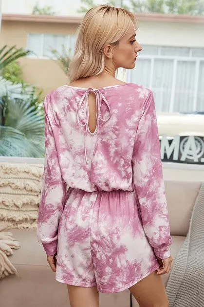 Serene Tie-Dye Romper Bliss