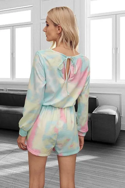 Serene Tie-Dye Romper Bliss