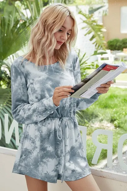 Serene Tie-Dye Romper Bliss