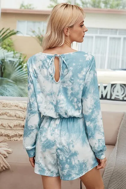 Serene Tie-Dye Romper Bliss