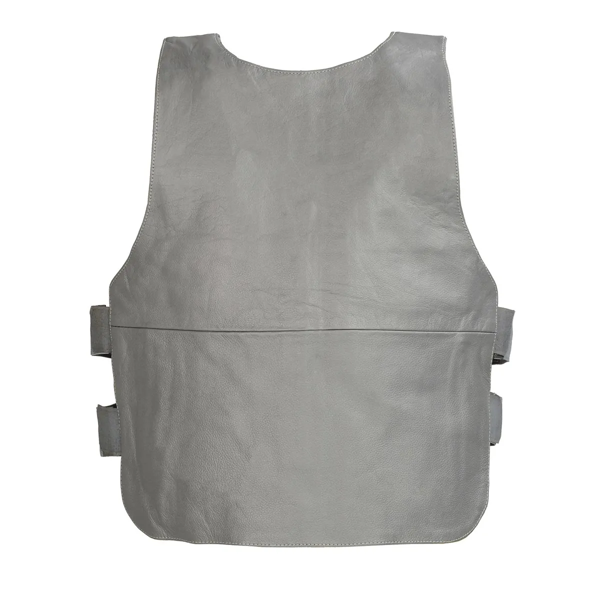 SH1367LZ Ladies 'Bullet Proof Replica' Grey Leather Vest