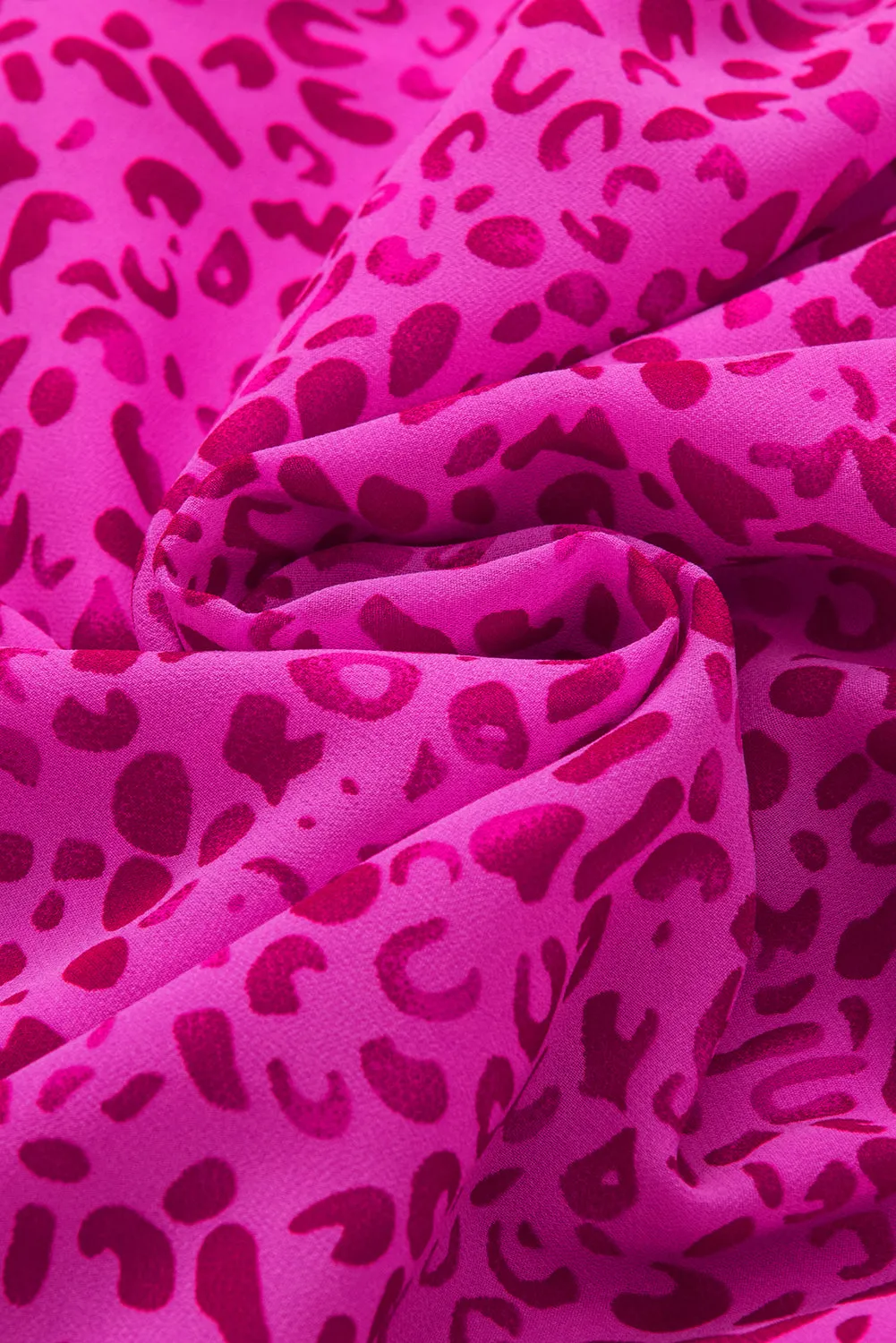 Shirred Puff Sleeve Flowy Blouse