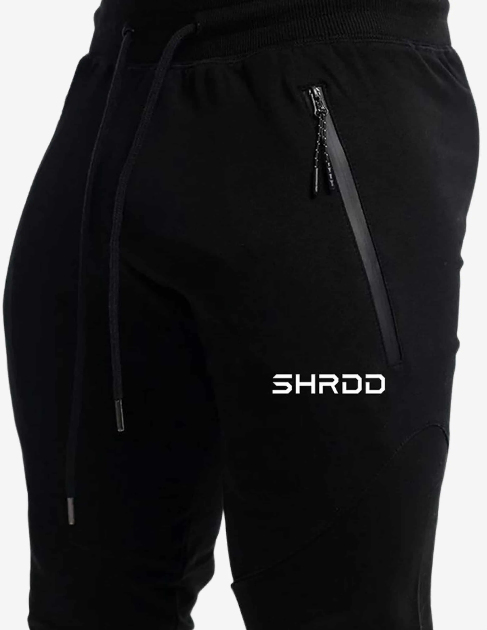 SHRDD Tapered joggers -Black/White